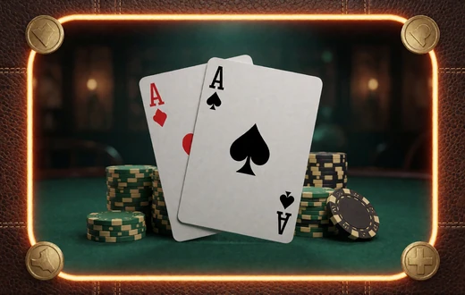 Blackjack-Karten als Table-Games-Kategorie der Lizaro Casino Spiele